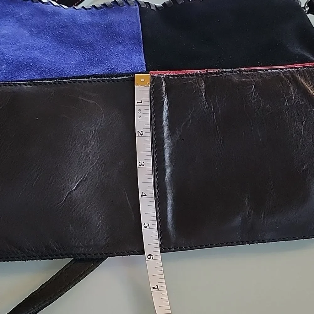 Patricia Nash Zola Color Block Tote Satchel Bag